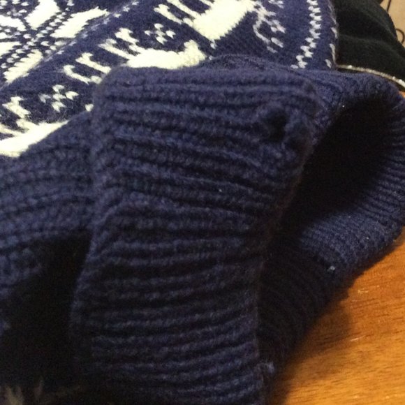 COPY - Vintage Snowflake  & Deer Pattern Sweater - Picture 5 of 8